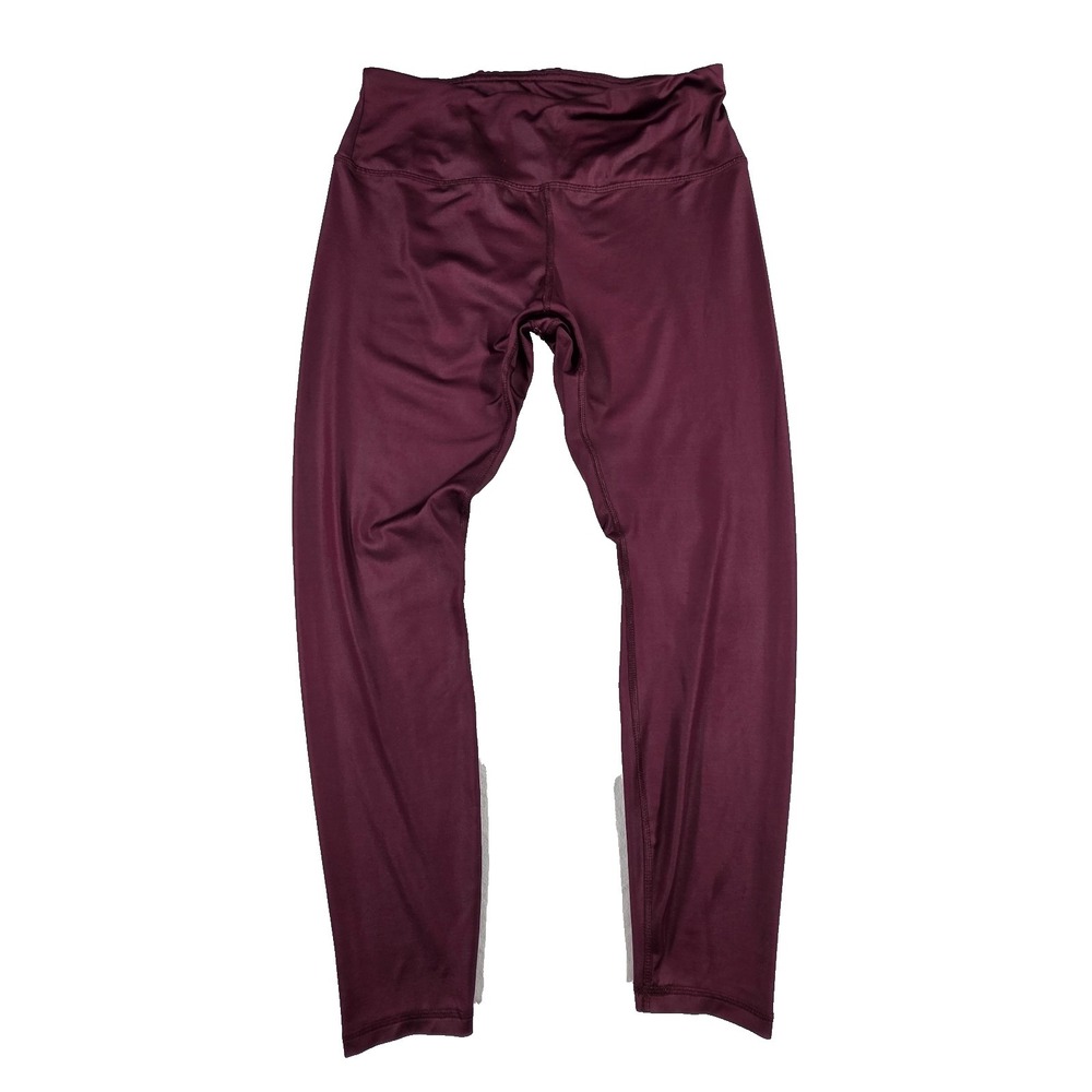 RBX Womens‎ Active wear Leggings M Bergundy